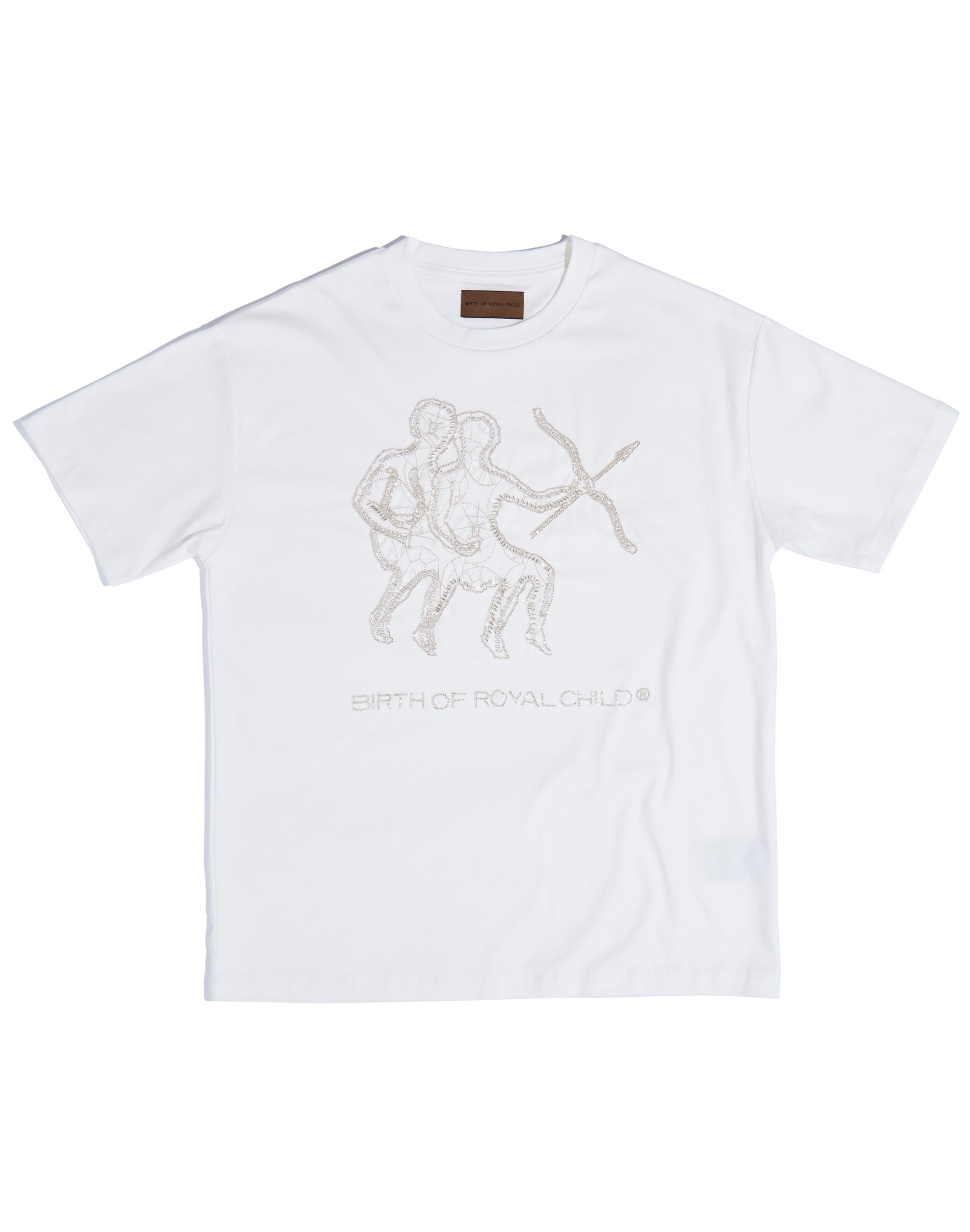 Zodiac Series Tee: Gemini WHT