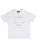 Zodiac Series Tee: Libra WHT