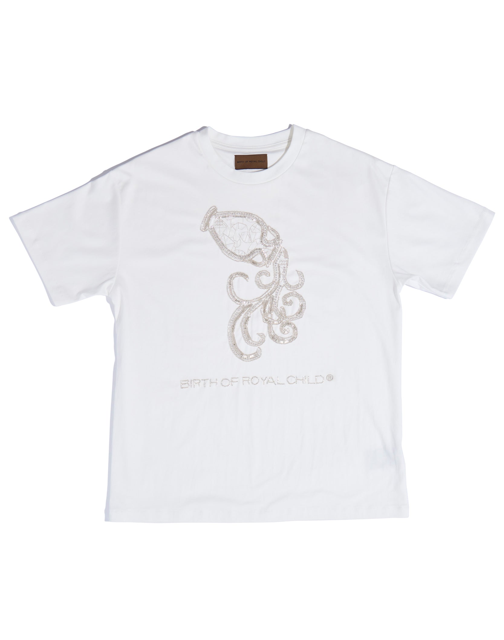 Zodiac Series Tee: Aquarius WHT