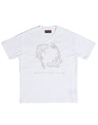 Zodiac Series Tee: Pisces WHT