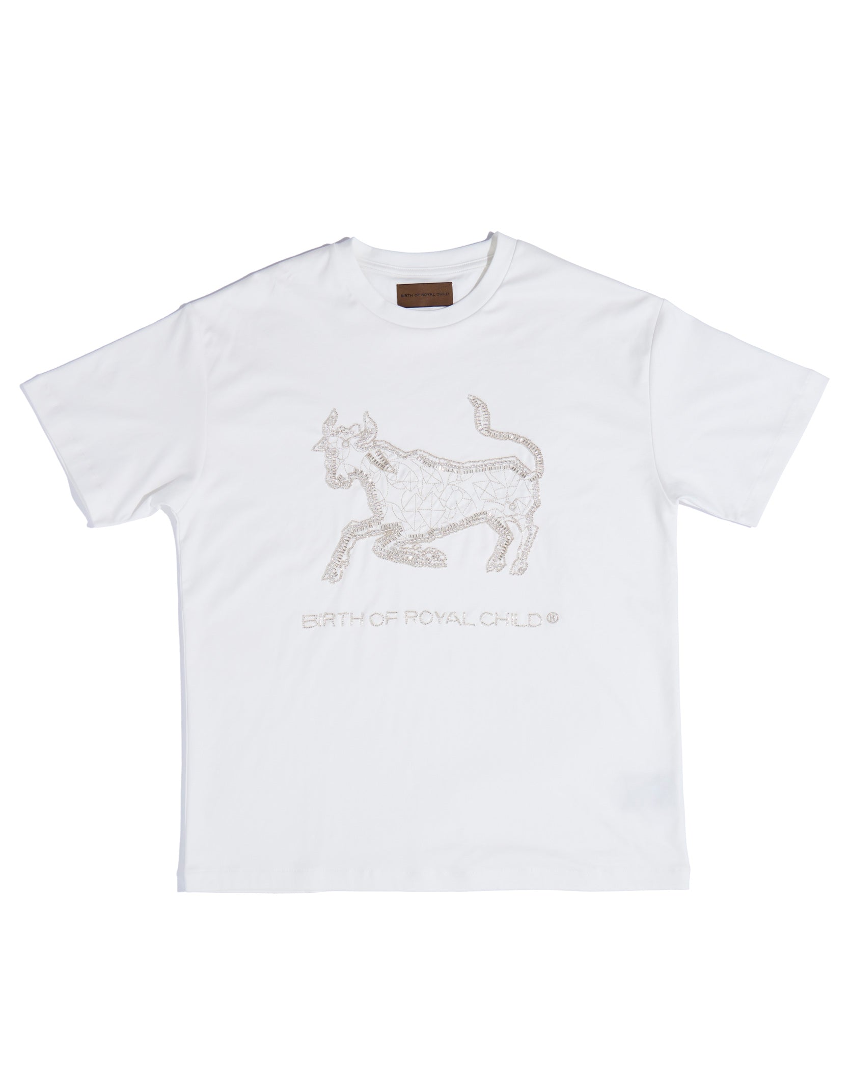 Zodiac Series Tee: Taurus WHT