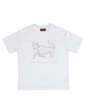 Zodiac Series Tee: Taurus WHT