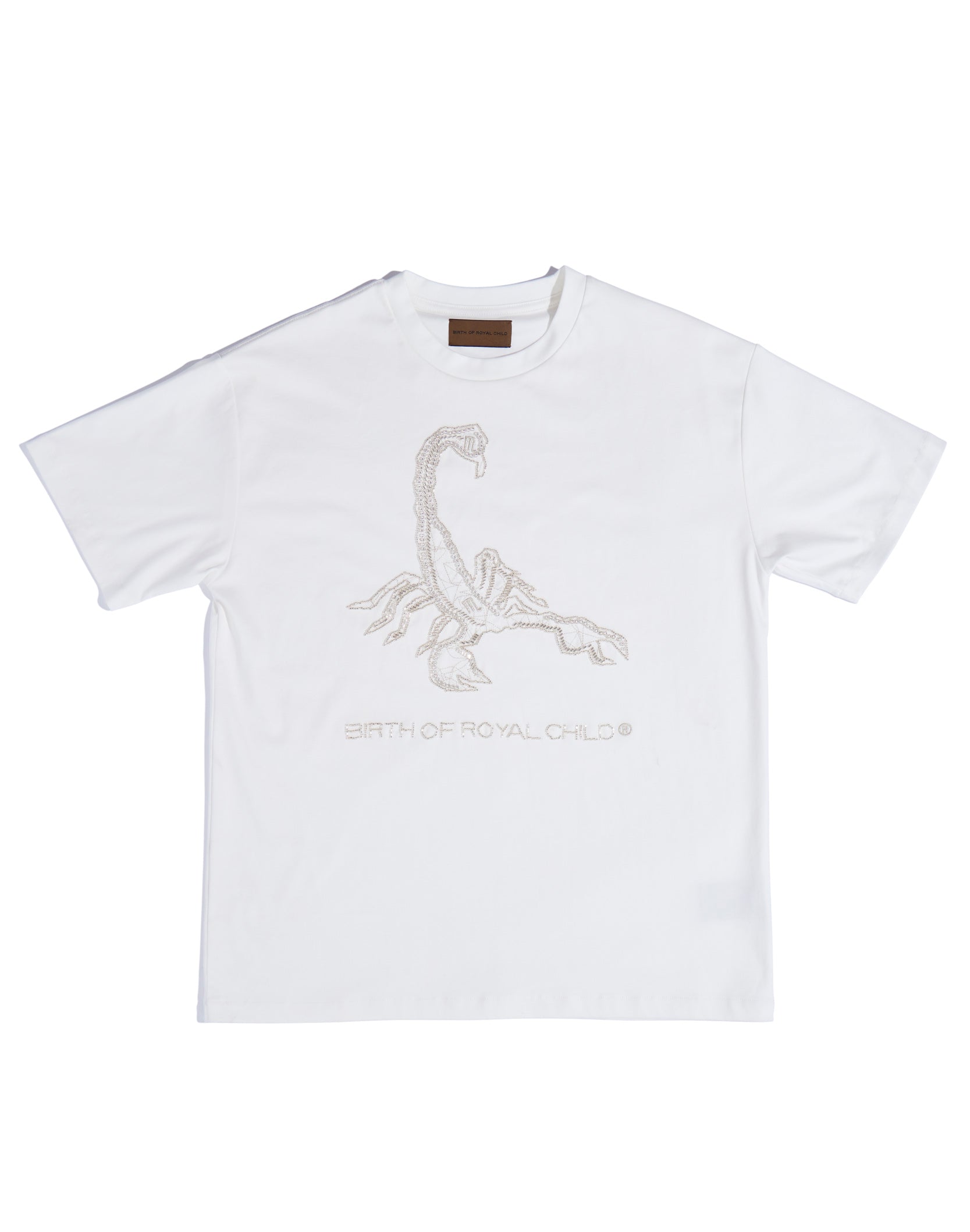 Zodiac Series Tee: Scorpio WHT