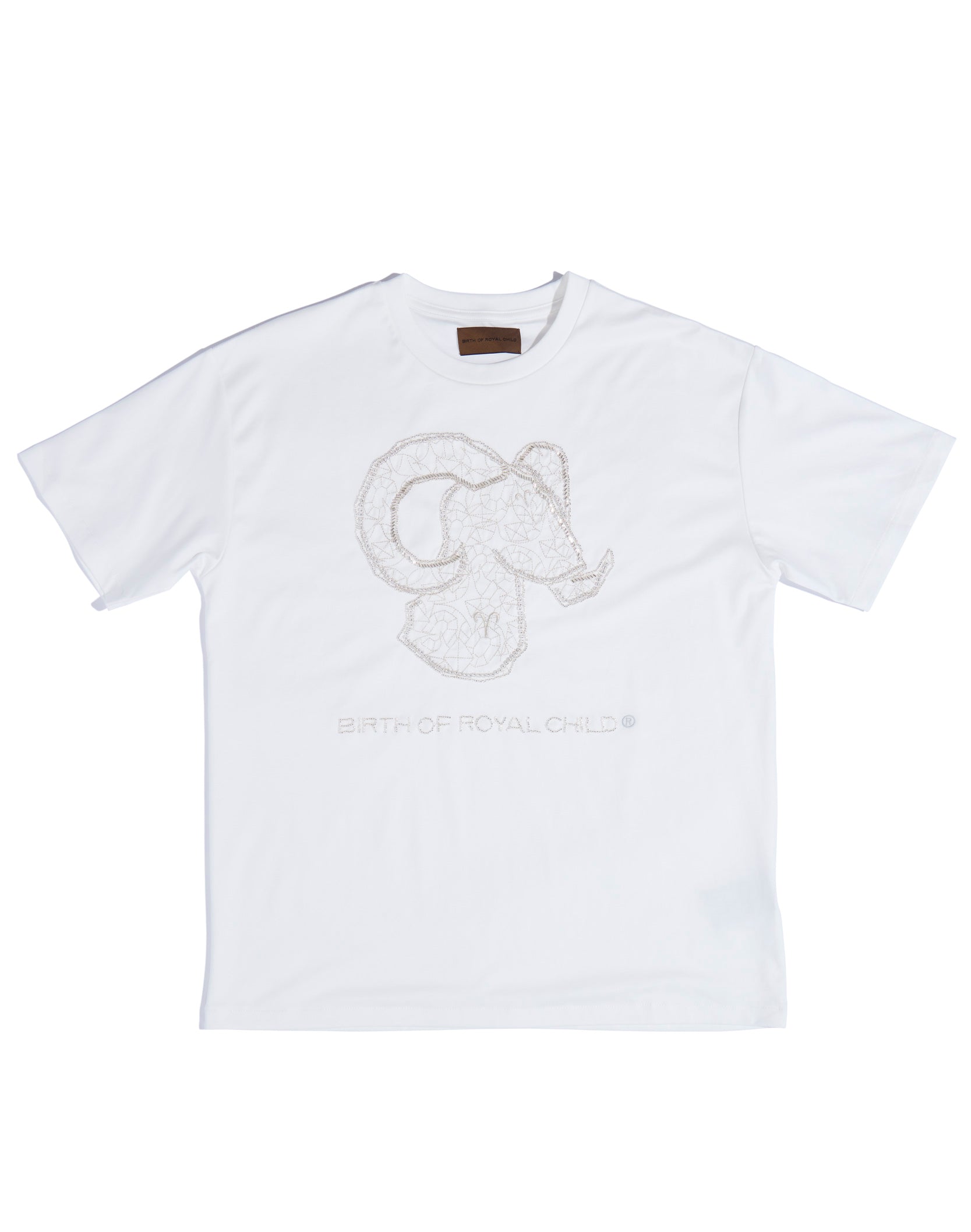 Zodiac Series Tee: Aries WHT