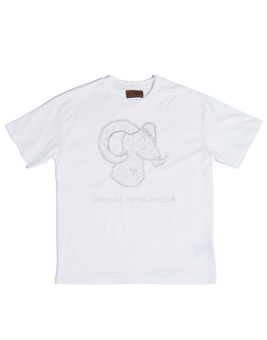 Zodiac Series Tee: Aries WHT