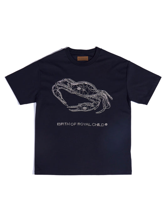 Zodiac Series Tee: Cancer BLK