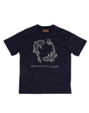 Zodiac Series Tee: Pisces BLK