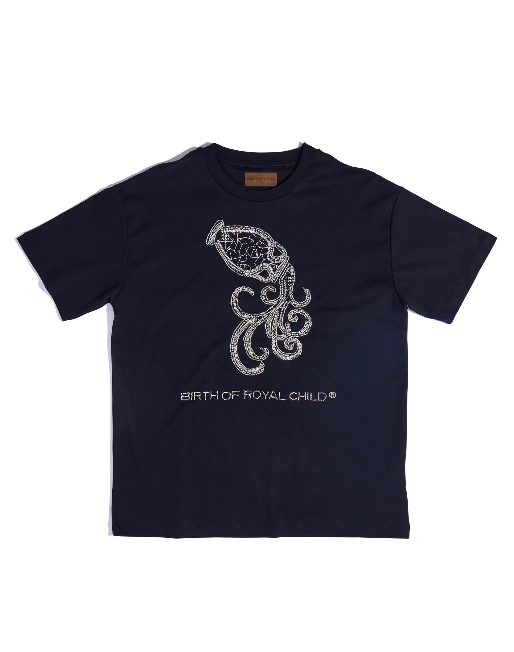 Zodiac Series Tee: Aquarius BLK