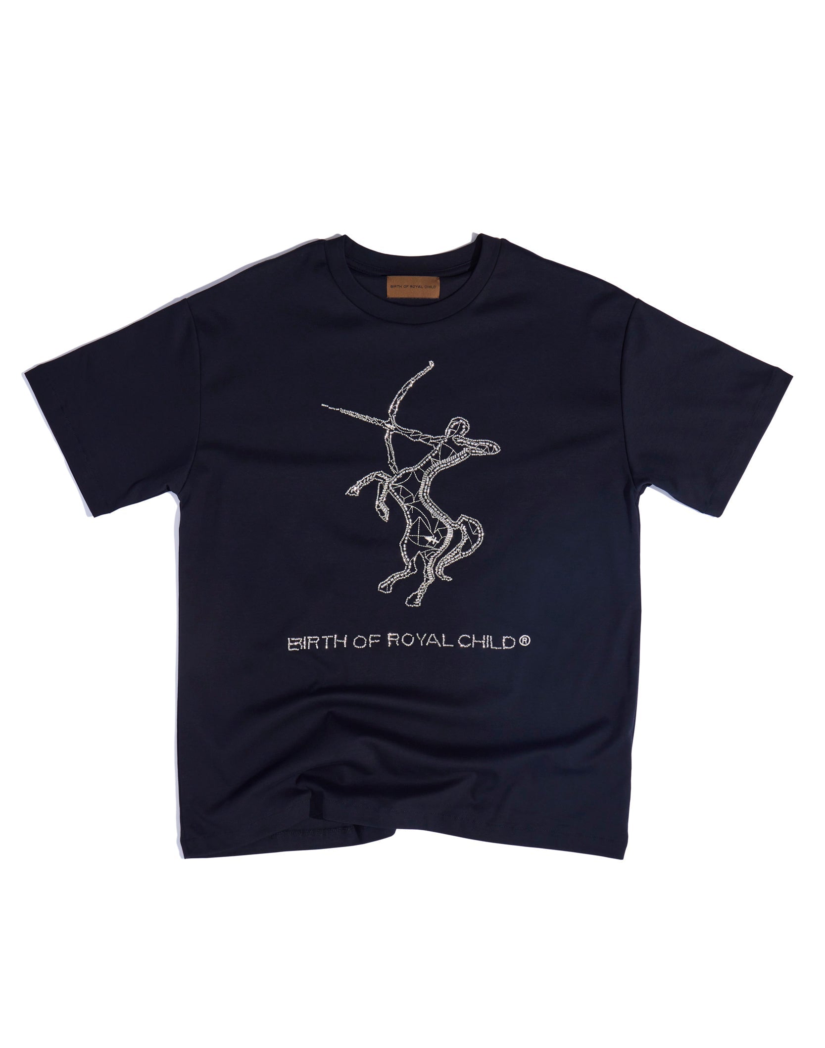 Zodiac Series Tee: Sagittarius BLK