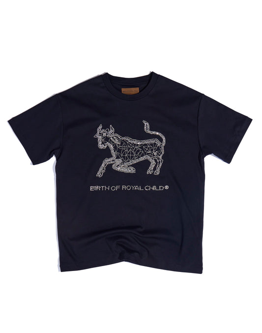 Zodiac Series Tee: Taurus BLK