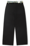 DENIM WAISTBAND TROUSERS