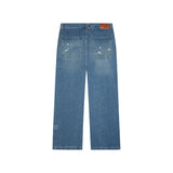 Fire Escape Embroidered Jeans