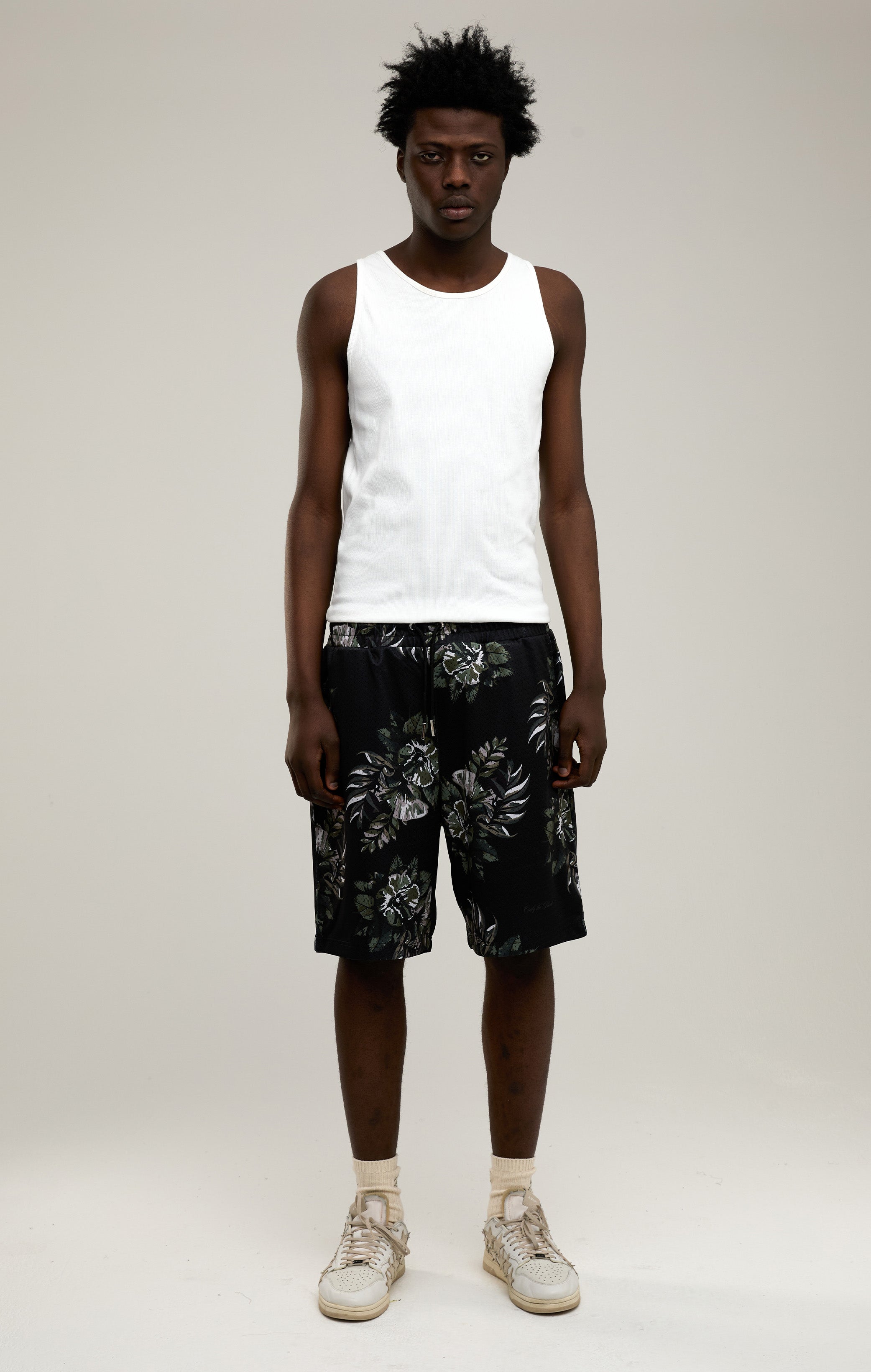BOTANICAL MESH SHORTS