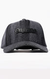 WASHED DENIM LOGO CAP
