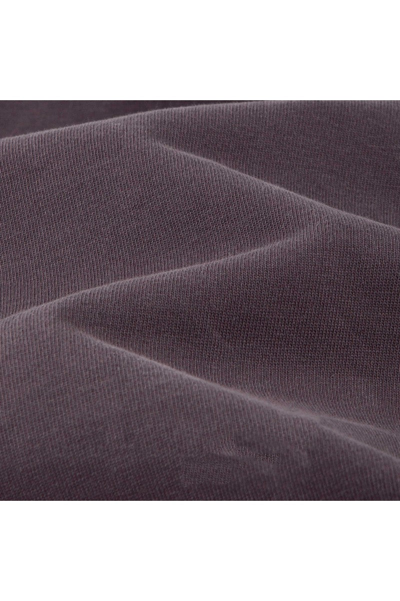 Heavyweight Cotton Mock Neck Tee