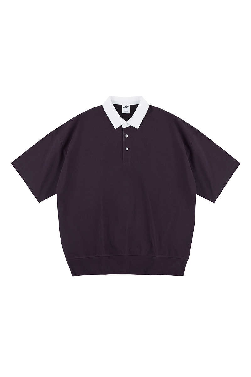 Retro Colorblock Polo Shirt