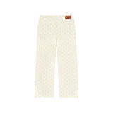 Dancing Ladies Print Pants [Khaki]