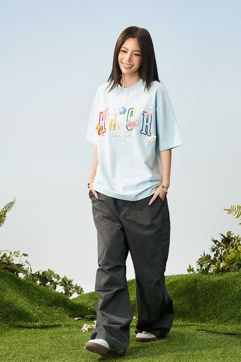 Yarn Flower Graphic Tee