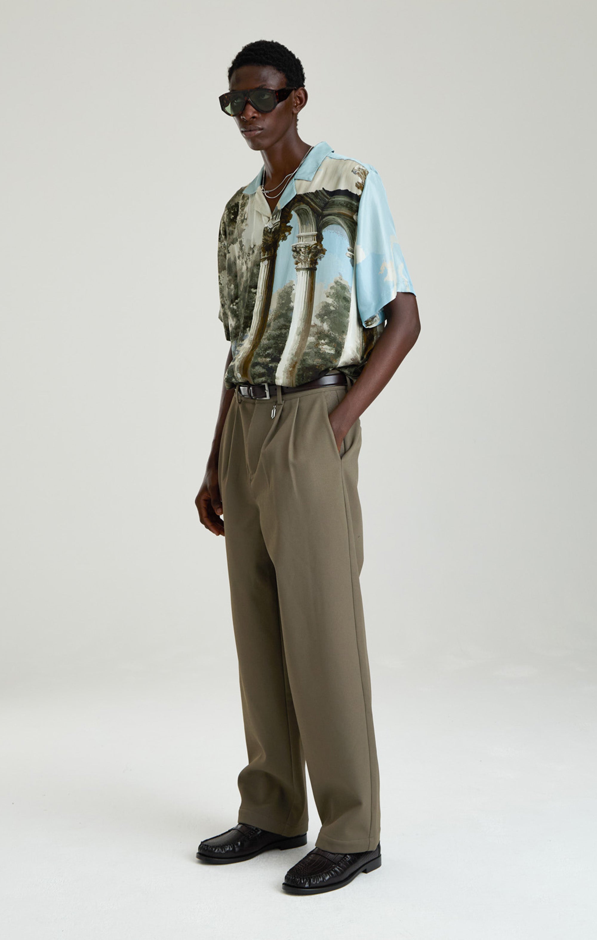 TWILL CITY TAILORED PANTS