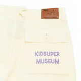 KidSuper Museum Embroidered Cords [Cream]