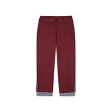 Cuff Pants [Burgundy]