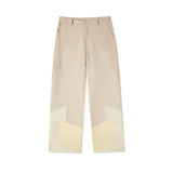 Patchwork Gradient Suit Bottom [Cream]