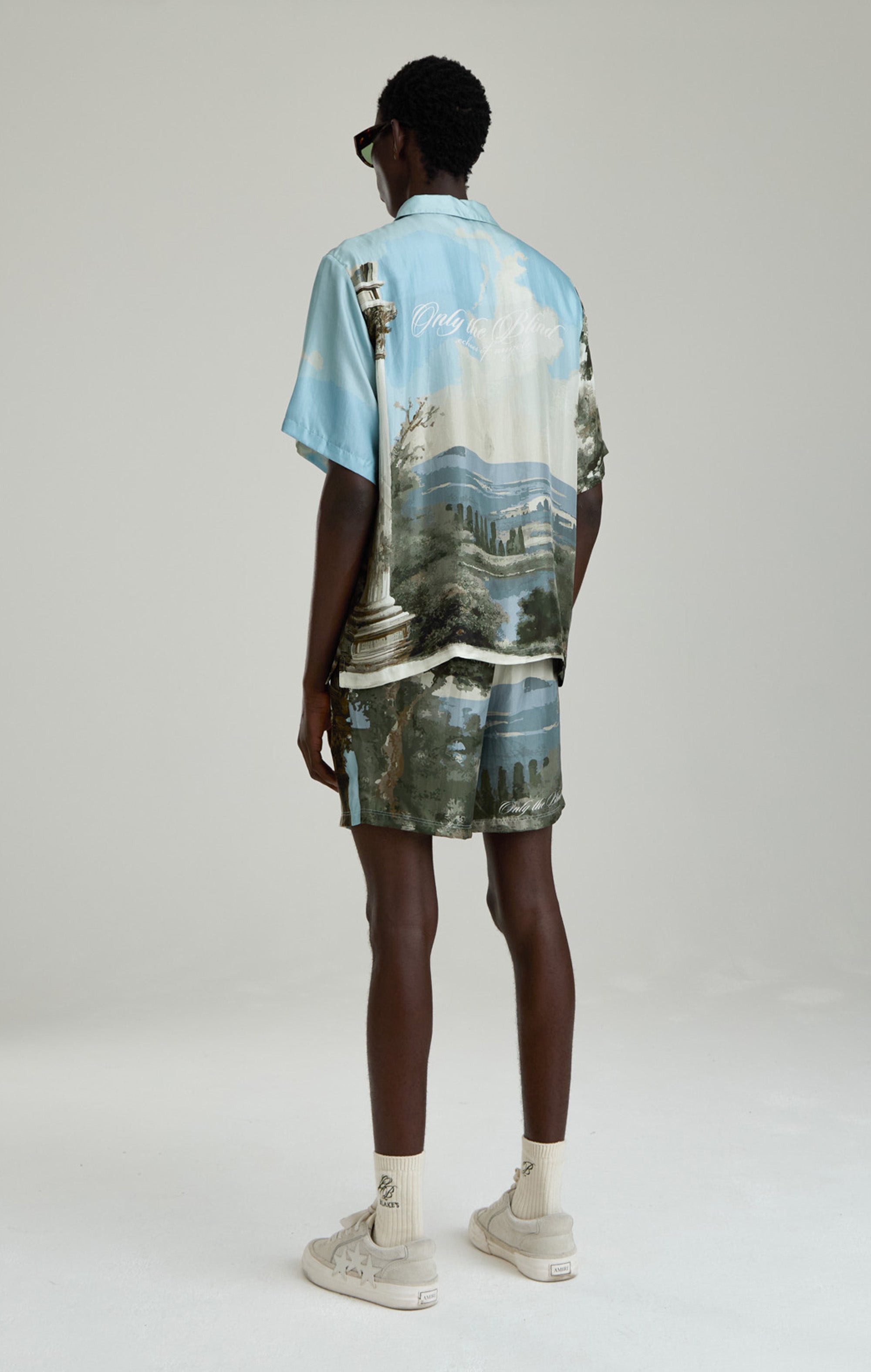 ECHOES OF ANGELS SILK SHIRT