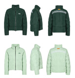 DONCARE(AFGK) "Embroidered logo down jacket"