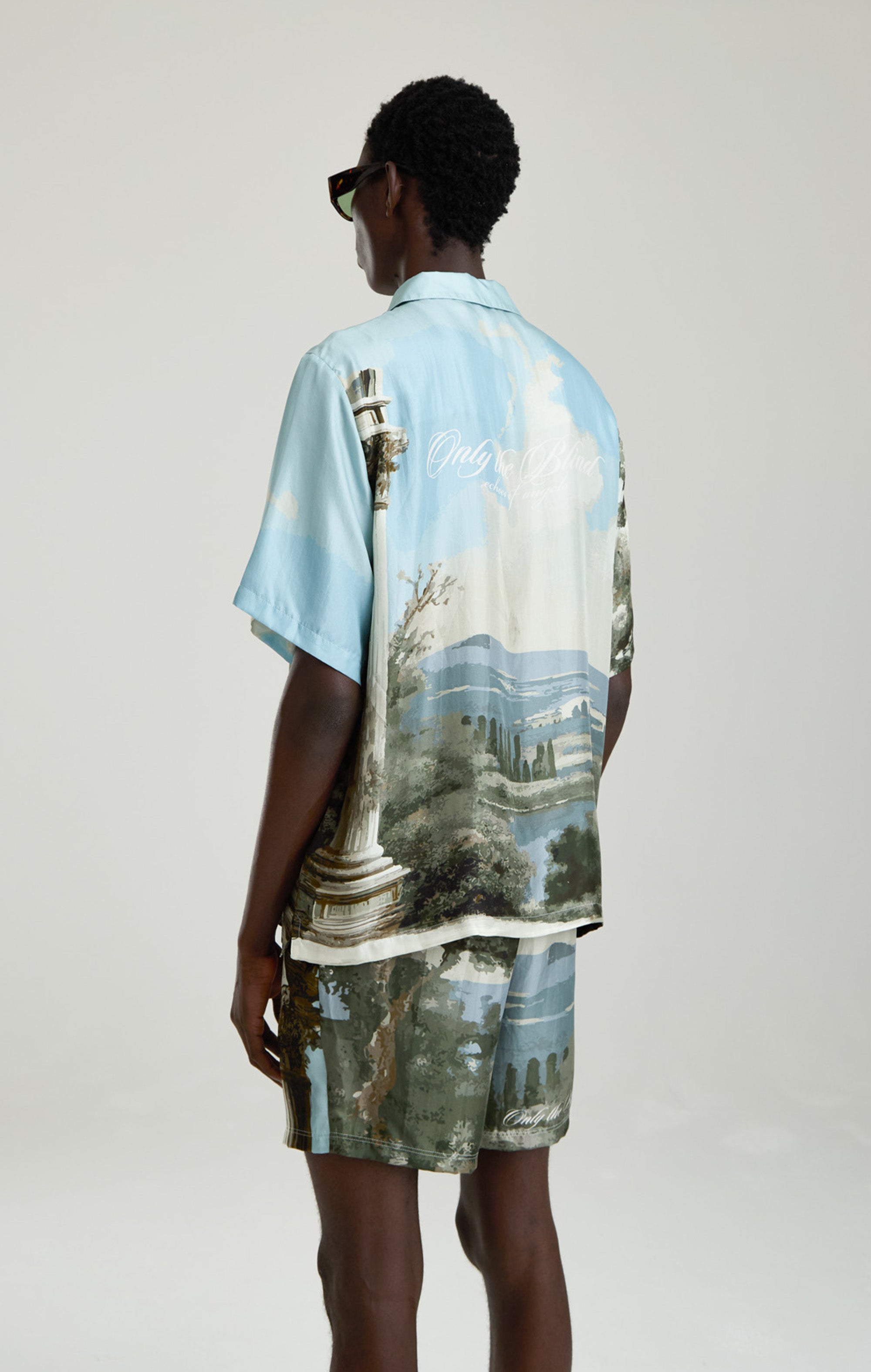 ECHOES OF ANGELS SILK SHORTS