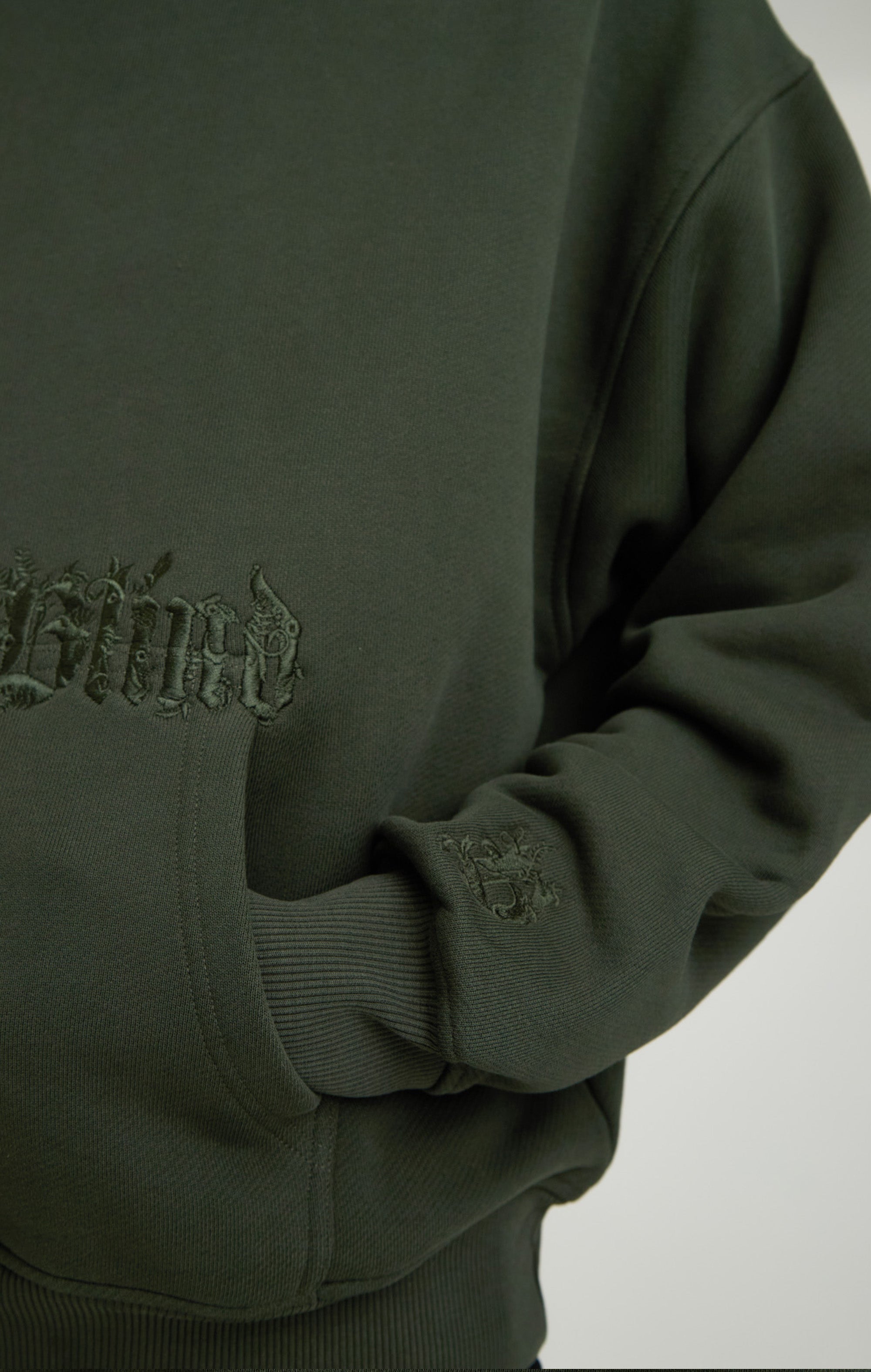 BAROQUE CALLIGRAPHY HOODIE