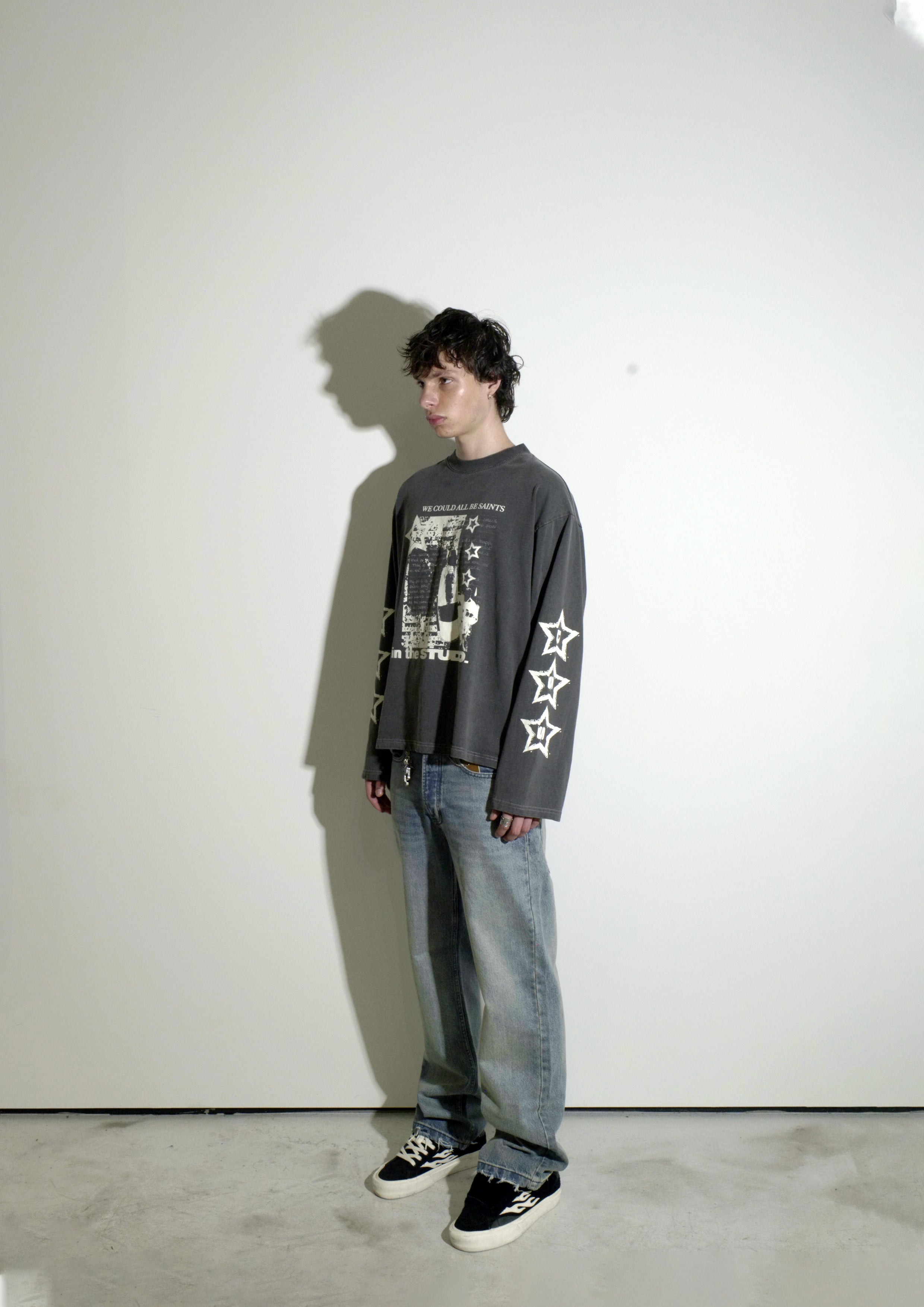 Studio Saints Tee - Washed Grey