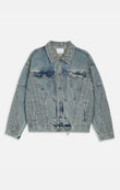 SIGNATURE STITCH DENIM JACKET