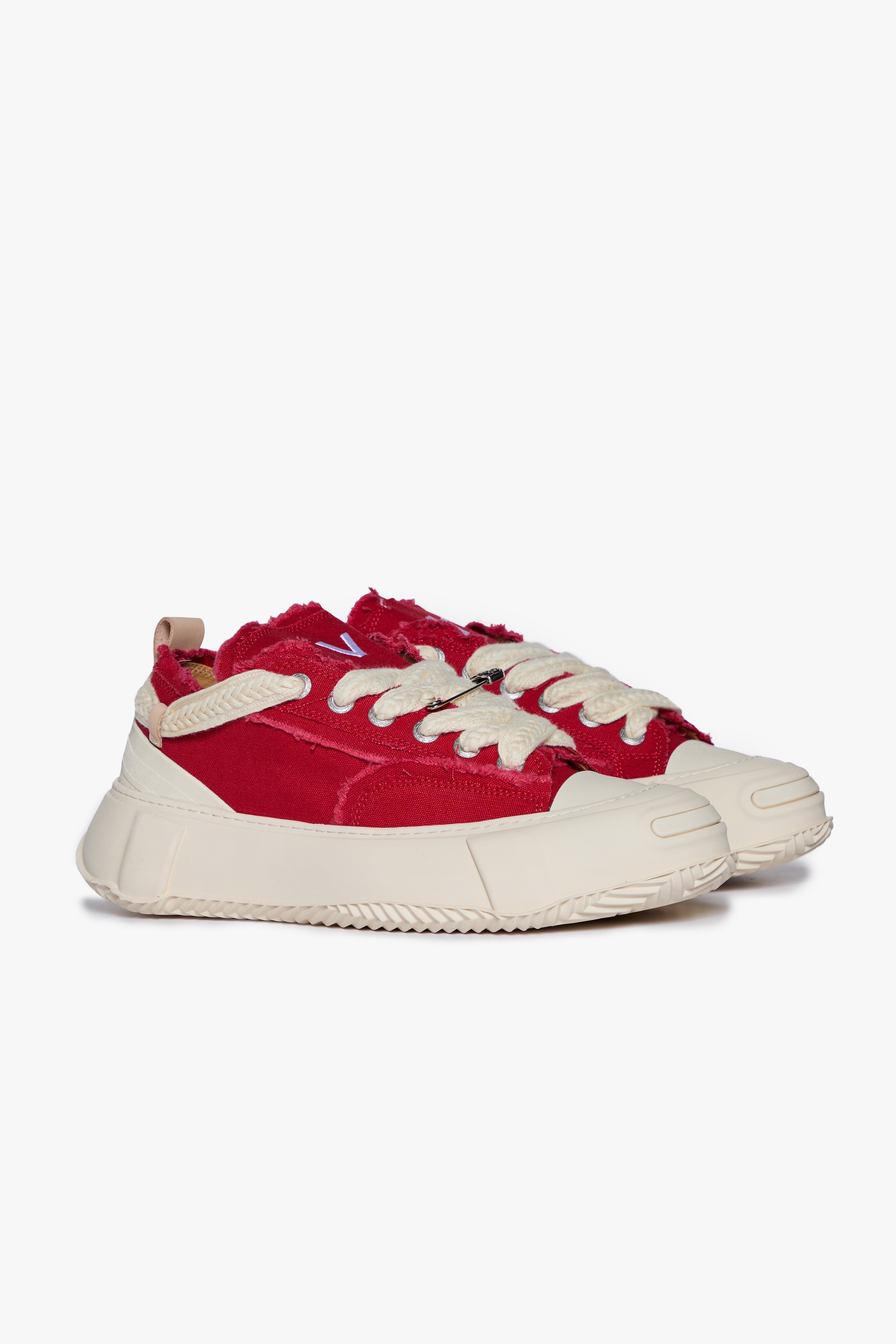 "VISION" RED SHOES