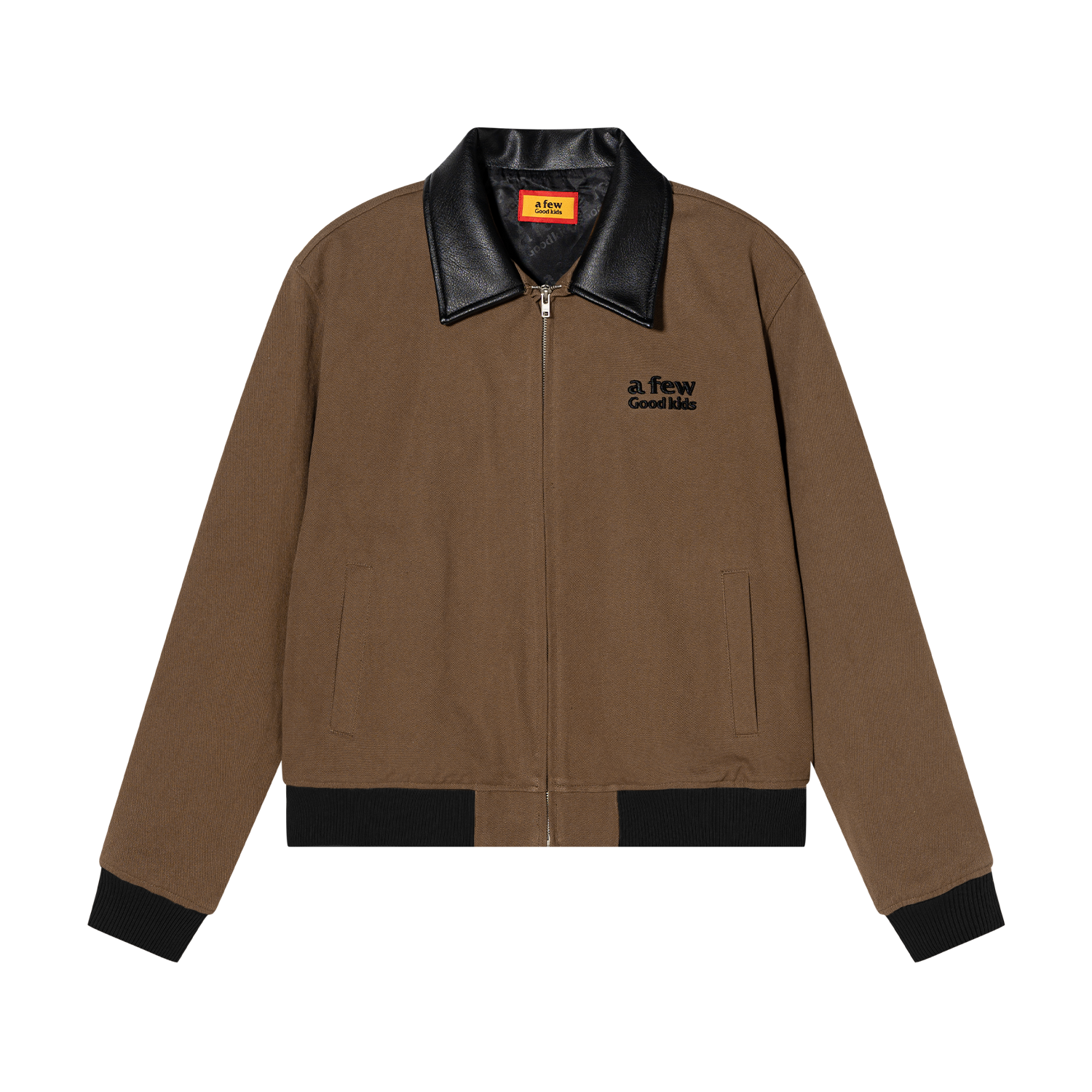 DOCNARE(AFGK) "Leather detroit jacket"