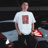TYPE R CAMO BOX TEE - WHITE