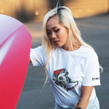 TYPE R ENGINE TEE - WHITE
