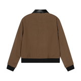 DOCNARE(AFGK) "Leather detroit jacket"