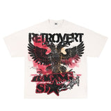 RED BIRD SHIRT - WHITE