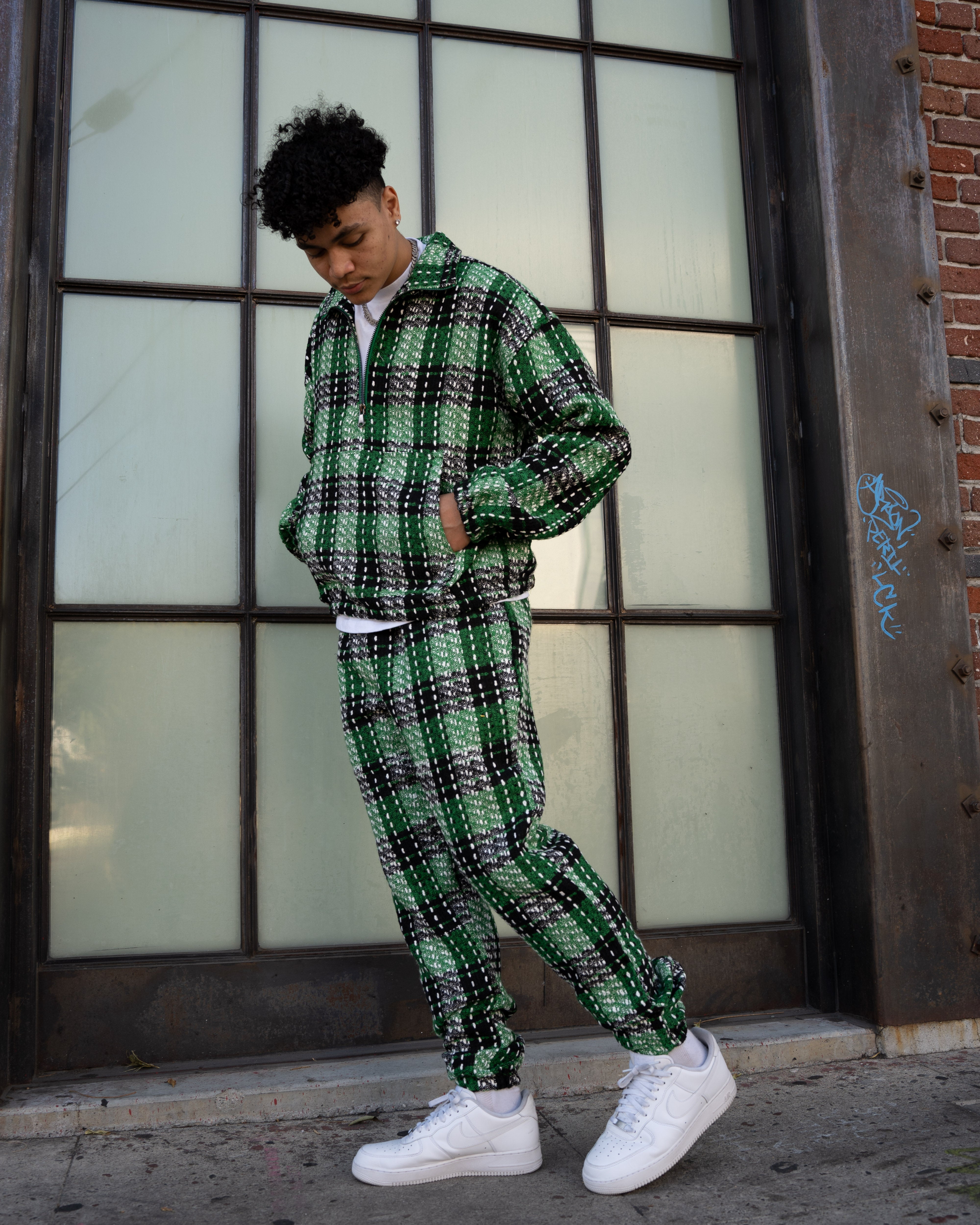 EPTM Flannel Joggers - Green