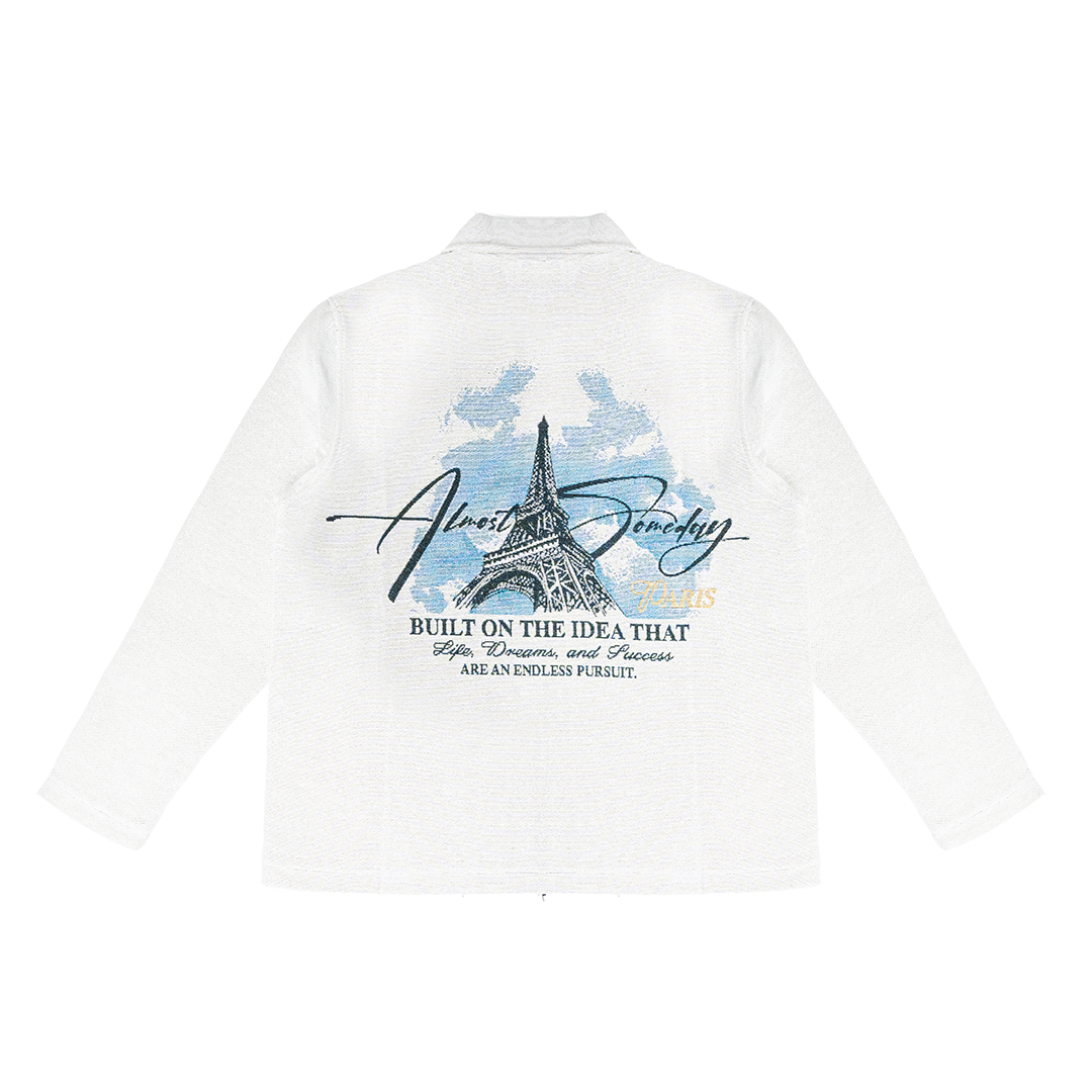 Paris Tapestry Jacket - White