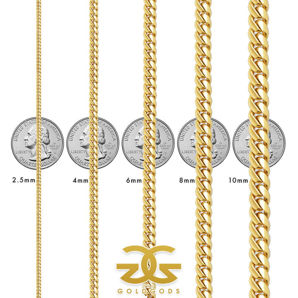 Solid Gold Cuban Link Chain 6mm