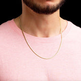 Solid Gold Cuban Link Chain 10k - 14k