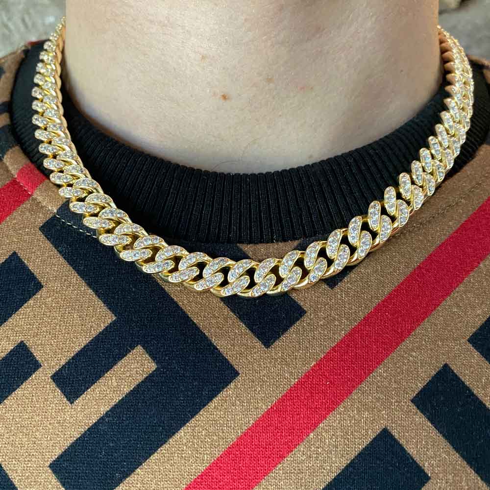 Diamond Cuban Link Chain 10mm