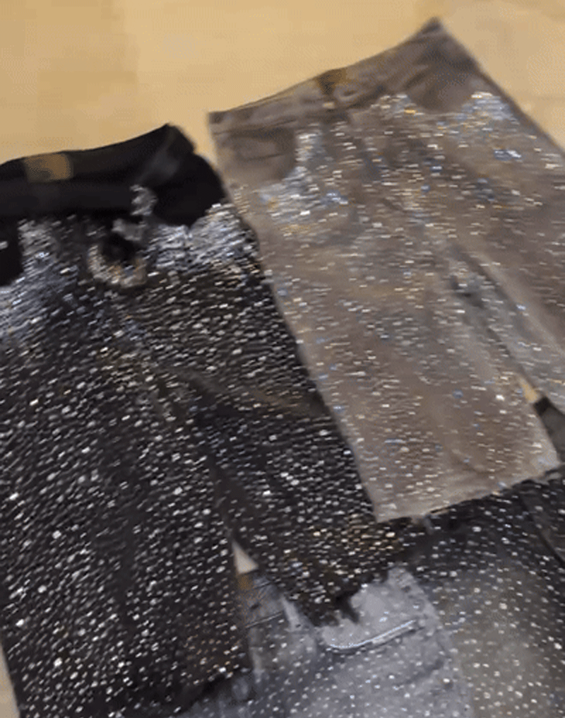 Redial 20k Diamond Shorts in Washed Brown