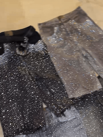 Redial 20k Diamond Shorts in Washed Black