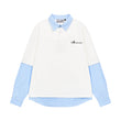 Two Piece Long Sleeves Polo Shirt