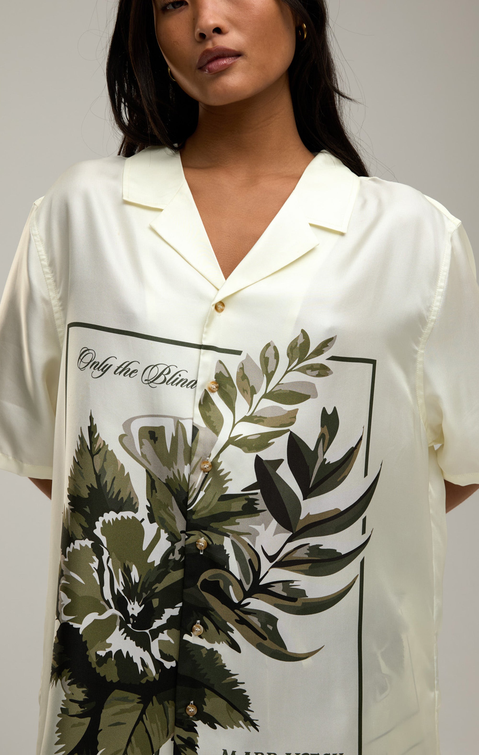 BOTANICAL SILK SHIRT