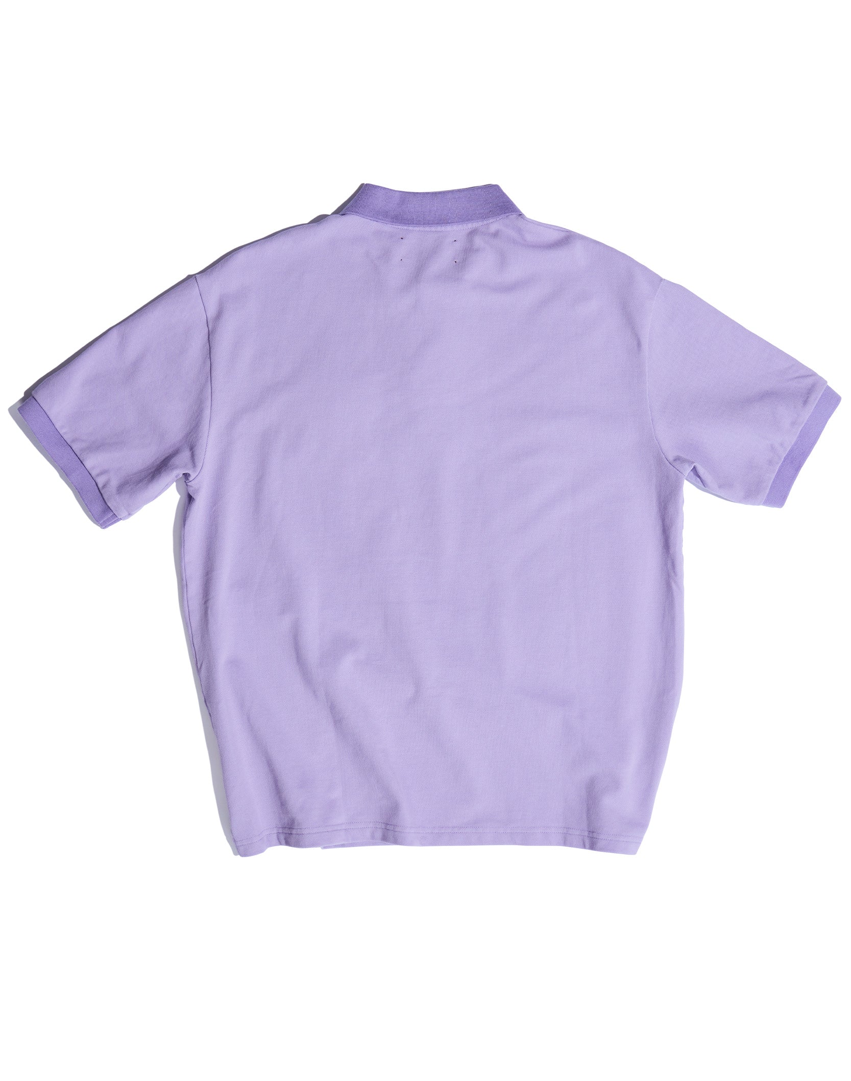 Fluid Placket Polo in PUR