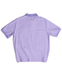Fluid Placket Polo in PUR