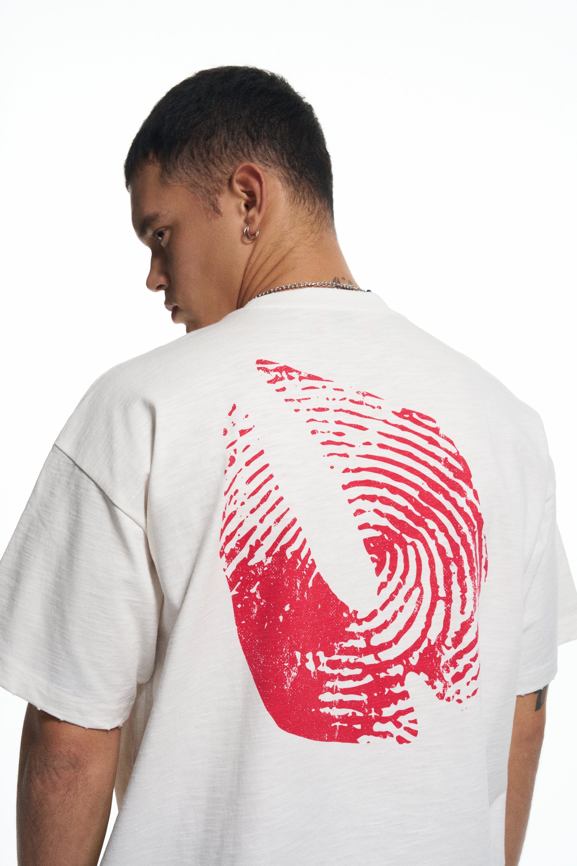 DONCARE(AFGK) "Handprint logo tee"